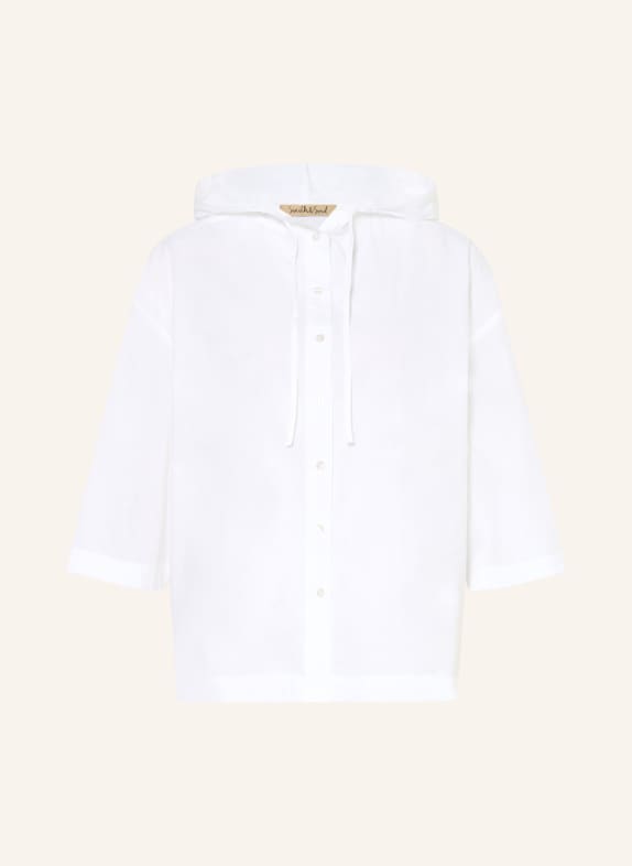 Smith & Soul Blouse with 3/4 sleeves WHITE