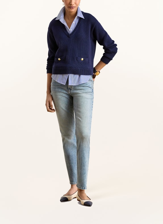 LAUREN RALPH LAUREN Rechte jeans 001 FAWNE WASH