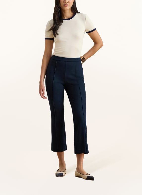 LAUREN RALPH LAUREN T-shirt CRÈME / DONKERBLAUW