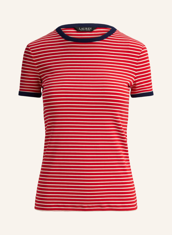 LAUREN RALPH LAUREN T-shirt ROOD / CRÈME