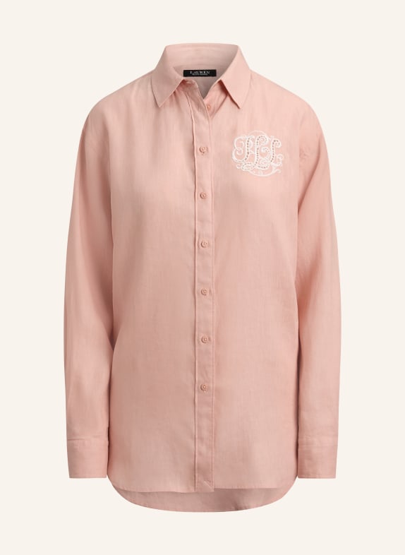 LAUREN RALPH LAUREN Bluzka z lnu ŁOSOSIOWY