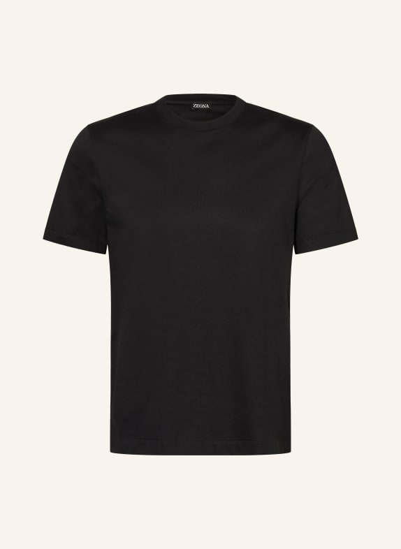 ZEGNA T-Shirt SCHWARZ
