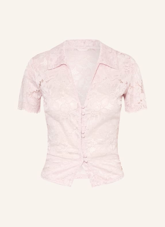 GUESS Spitzenbluse KATRINA HELLROSA