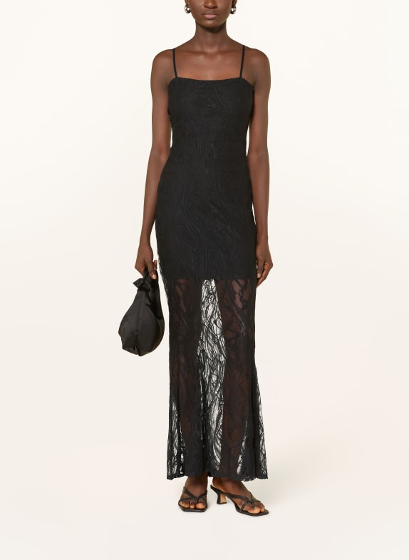 GUESS Spitzenkleid EVELYN SCHWARZ