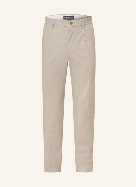 Marc O'Polo Chino STIG JOGGER Regular Fit LICHTGRIJS