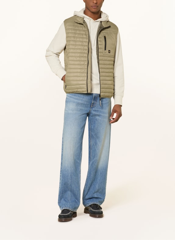 camel active gewatteerd vest BEIGE