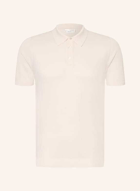 roberto collina Gebreid poloshirt ECRU