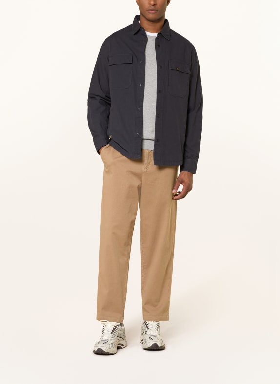 camel active Overshirt DONKERBLAUW