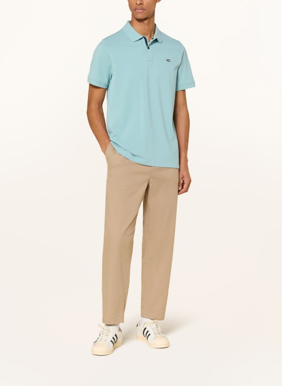 camel active Piqué poloshirt PETROL