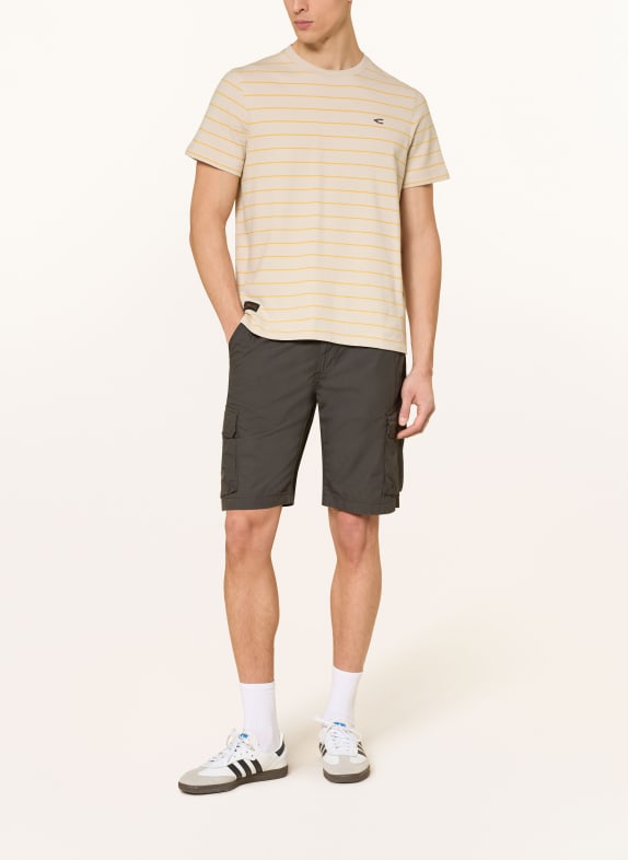 camel active Cargoshorts HOUSTON Regular Fit DONKERGRIJS