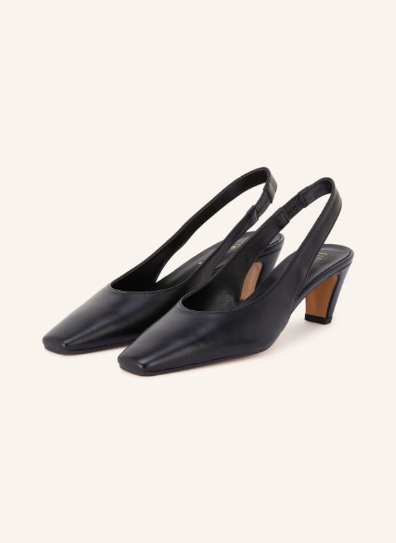 lilienfels Slingpumps SCHWARZ