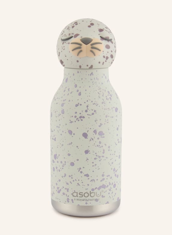 asobu BESTIE Insulated Bottle LIGHT GRAY / BEIGE / BLACK