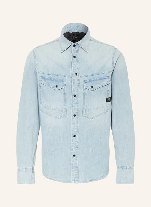 G-Star Koszula jeansowa DAKOTA Regular Fit JASNONIEBIESKI