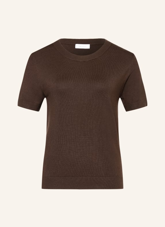 darling harbour knit shirt DARK BROWN