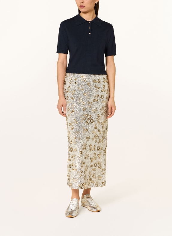 darling harbour Strikket polo NAVY