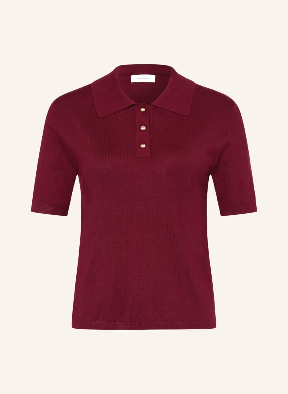 darling harbour Strick-Poloshirt WINE