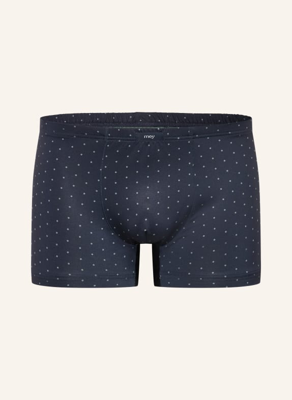 mey Boxershorts uit de POINTS-serie DONKERBLAUW / GROEN