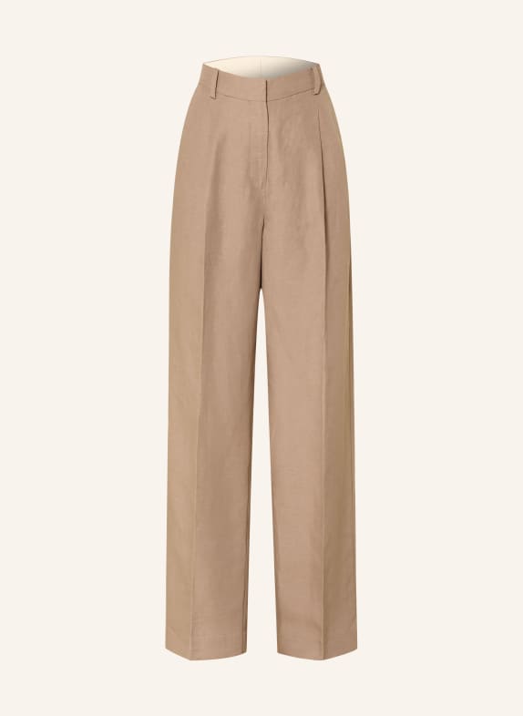SELECTED Femme Hose mit Leinen BEIGE