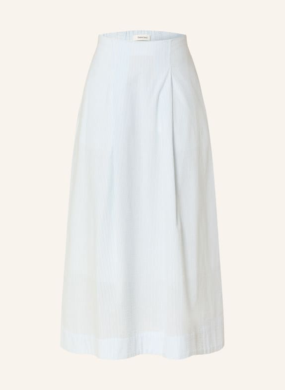 SELECTED Femme skirt LIGHT BLUE / WHITE