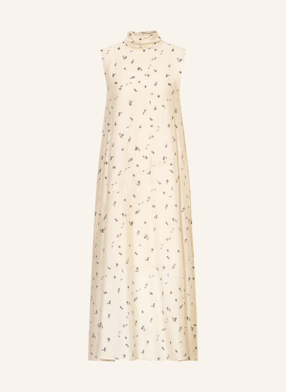 SELECTED Femme Schluppenkleid ECRU / DUNKELGRAU