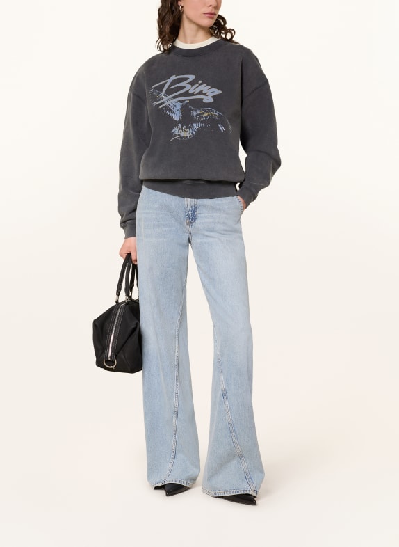 ANINE BING Sweatshirt SPENCER ZWART