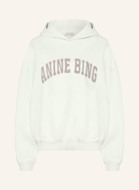 ANINE BING Hoodie HARVEY MINT / GRIJS