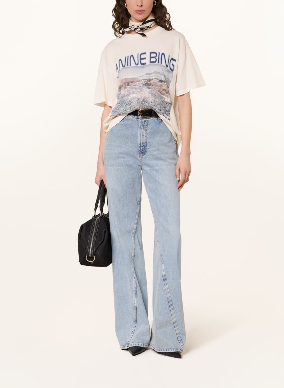 ANINE BING T-Shirt CADE TEEWILD FLOWERS CREME