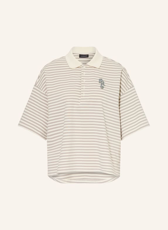 ELIAS RUMELIS Jersey-Poloshirt LORELISA CREME / GRAU