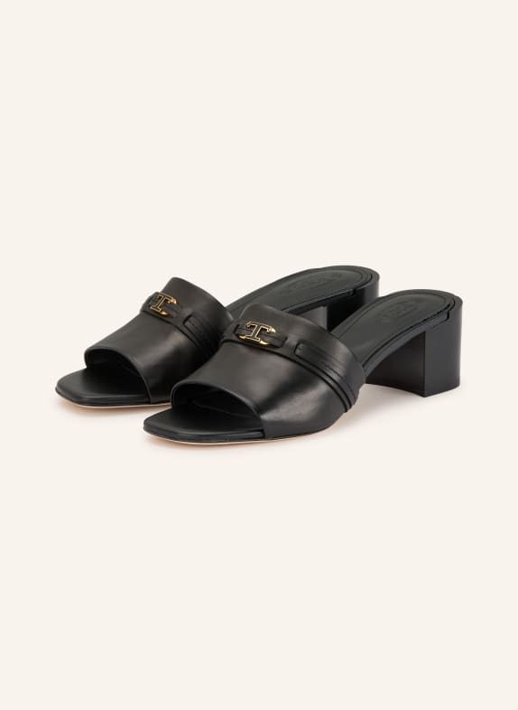 TOD'S Mules SCHWARZ
