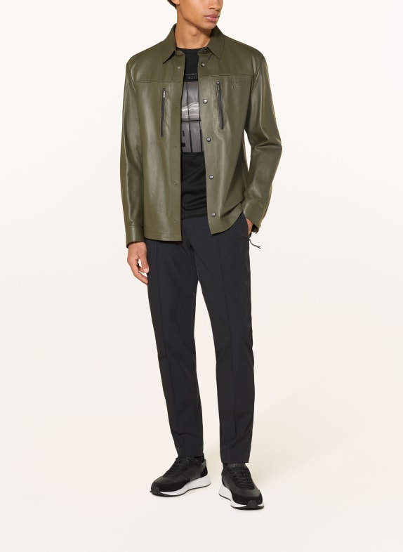 BOSS Byxor SPIRIT Tapered Fit SVART