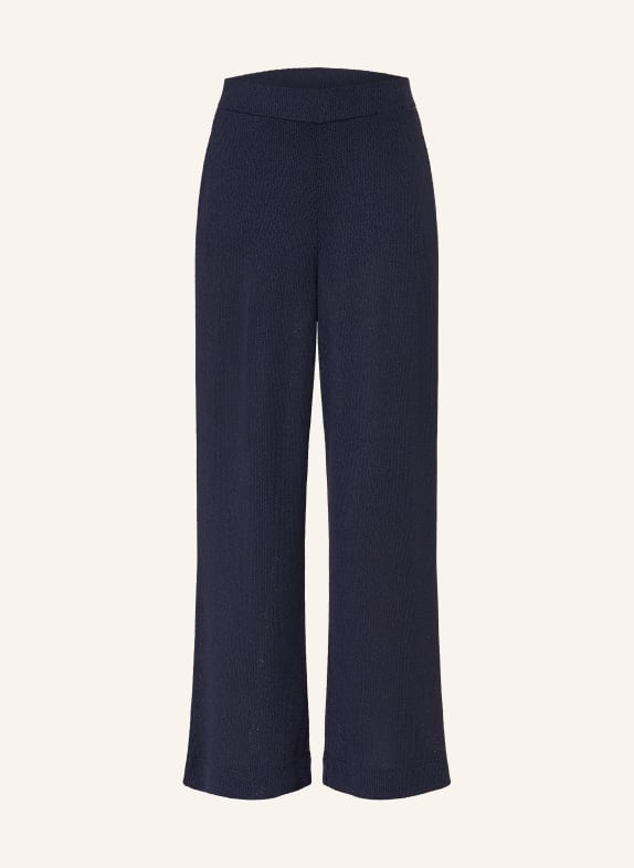 Rich & Royal Gebreide broek DONKERBLAUW