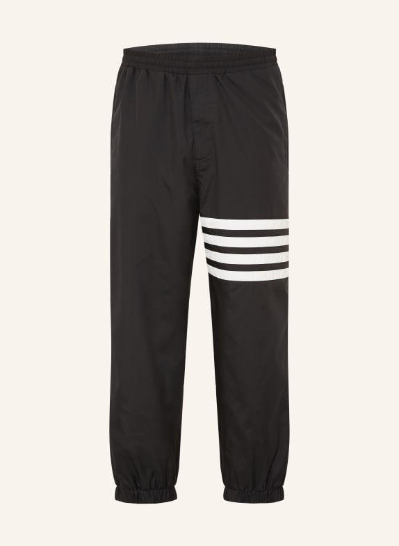 THOM BROWNE. Trainingsbroek ZWART / WIT