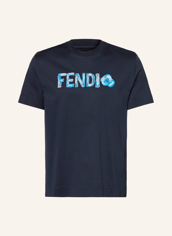 FENDI T-Shirt DUNKELBLAU