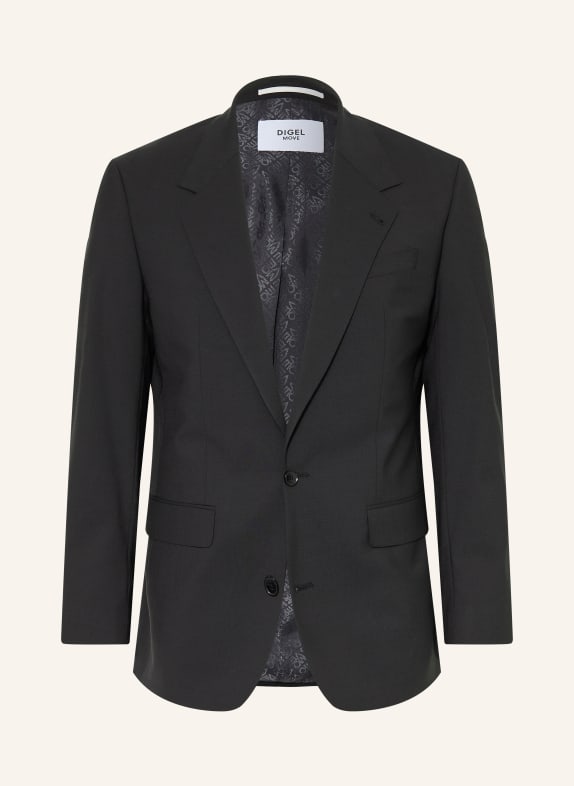 DIGEL move Anzugsakko BAXTER Regular Fit 10 SCHWARZ