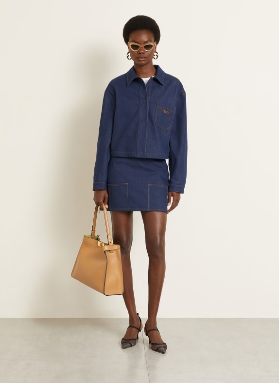 FENDI spijkerjasje F0QB0 NAVY