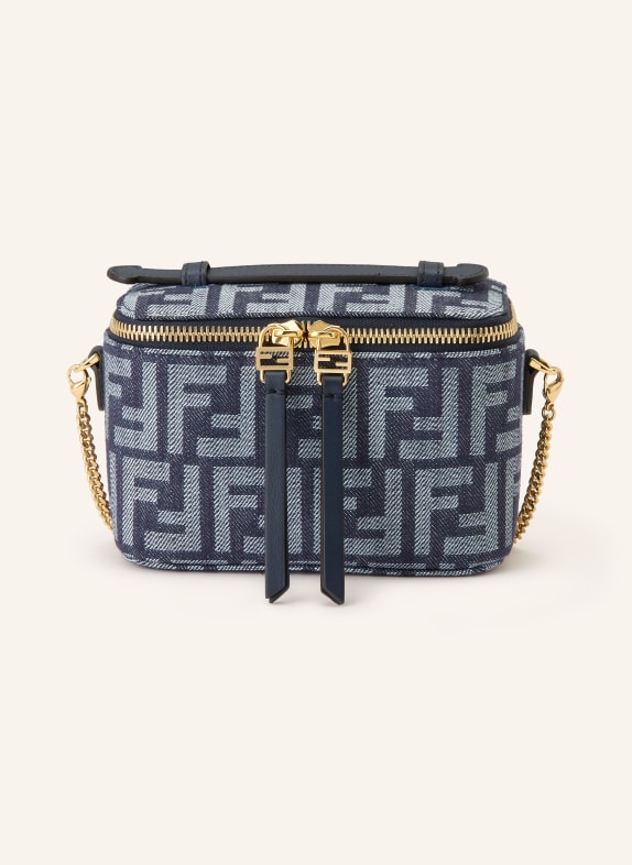 FENDI Handtas VANITY DONKERBLAUW / WIT