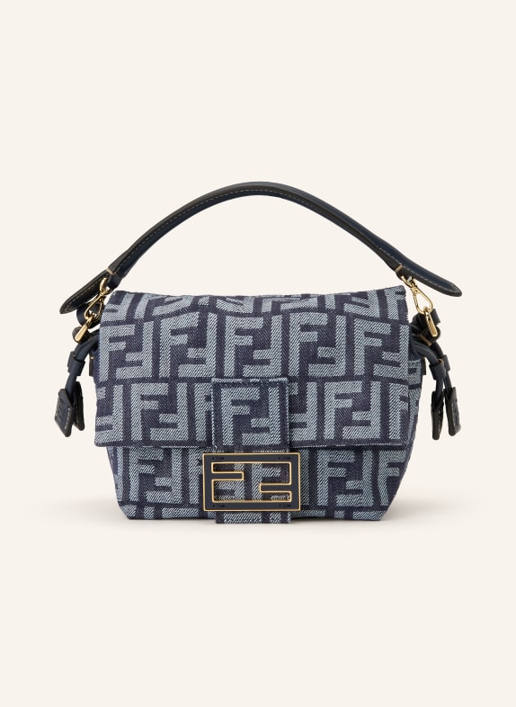FENDI Handtas MAMMA BAGUETTE SMALL BLAUW / WIT