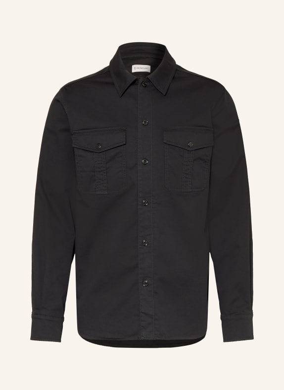 MONCLER Overshirt SCHWARZ