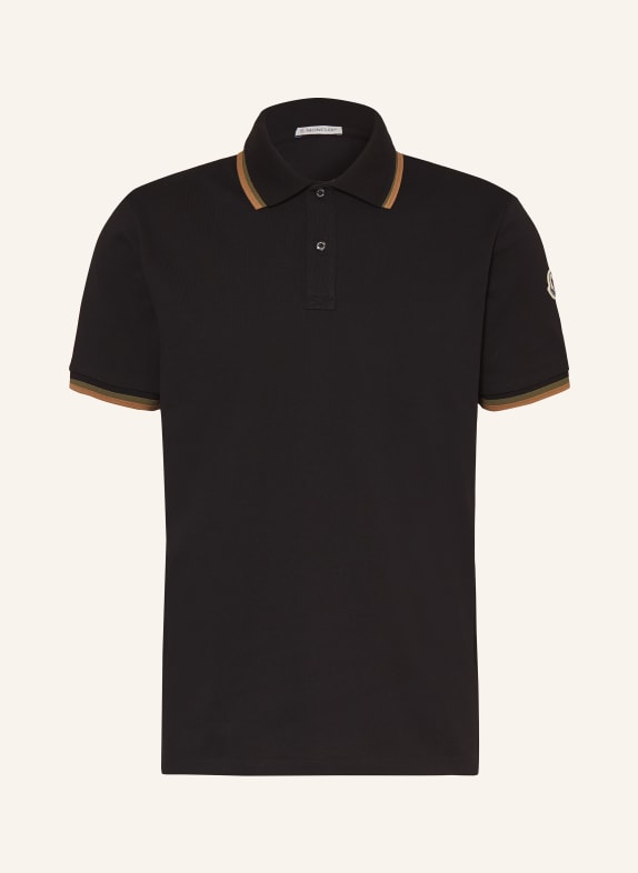 MONCLER Piqué-Poloshirt DUNKELBLAU