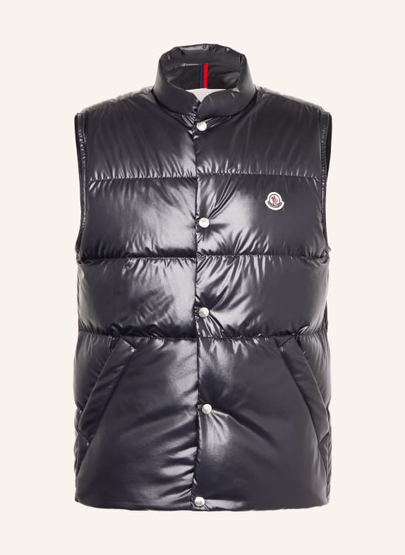 MONCLER Donsvest RESTIGO DONKERBLAUW