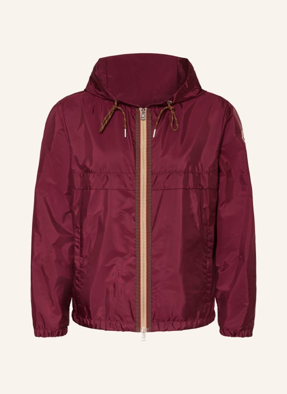 MONCLER Veste NIDGE ROUGE FONCÉ