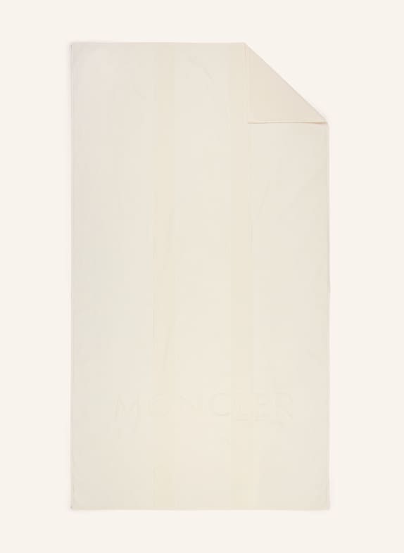 MONCLER beach towel CREAM