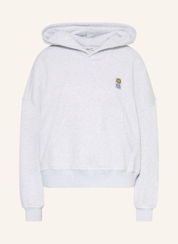 American Vintage Bluza z kapturem BAPTOWN JASNOCZARY