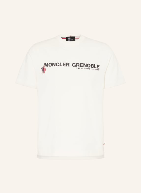 MONCLER GRENOBLE T-shirt ÉCRU