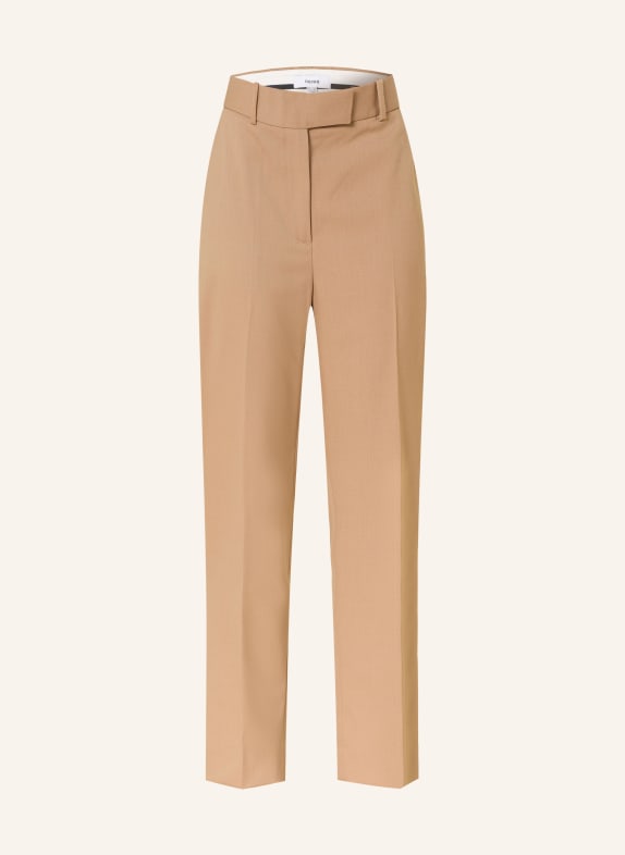 REISS Hose JADE CAMEL