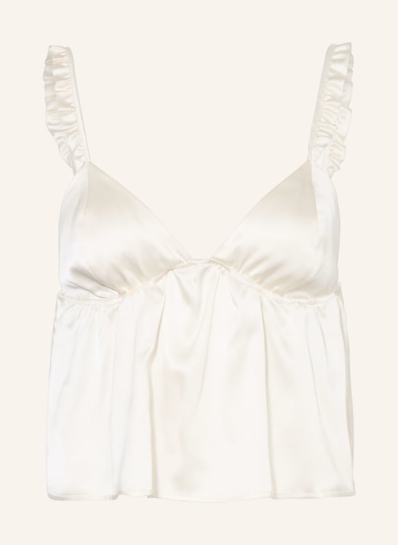 by Aylin Koenig Seidentop LIL mit Rüschen WEISS