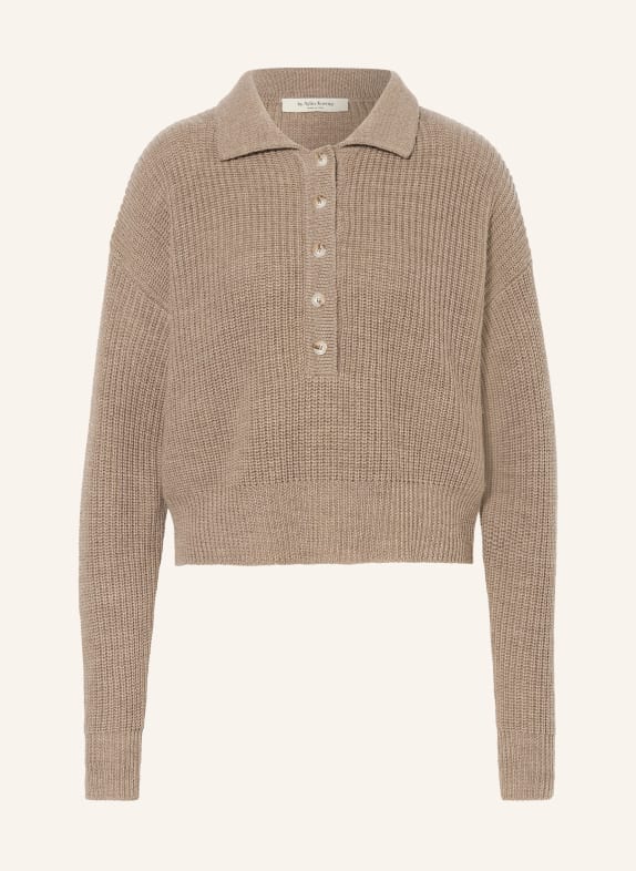 by Aylin Koenig Pull TESSA en laine mérinos TAUPE