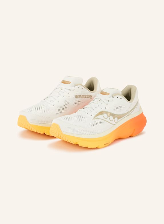 saucony Hardloopschoenen GUIDE 19 WIT / ORANJE