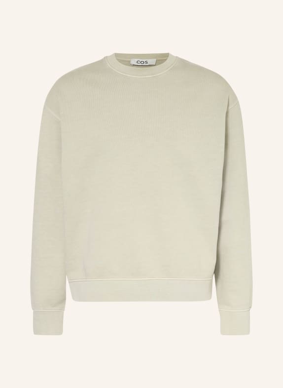 COS sweatshirt LIGHT GREEN