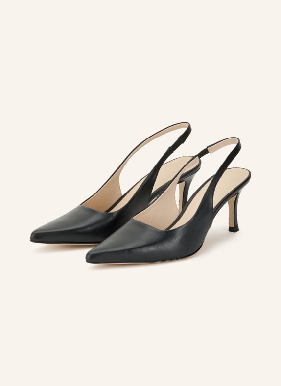 MRS & HUGS Slingpumps SCHWARZ